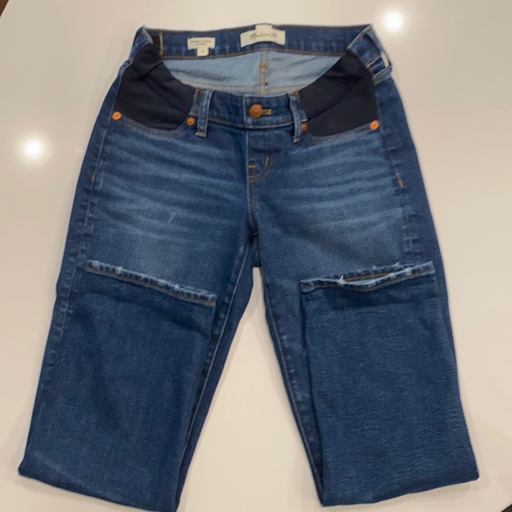 Madewell Maternity Classic Straight Jean size 25